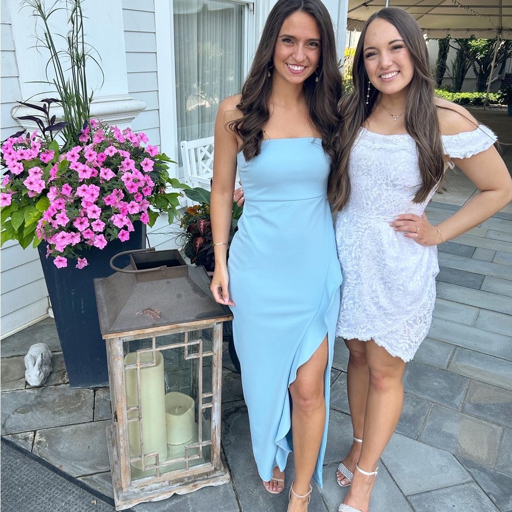Lulus light blue dress size small